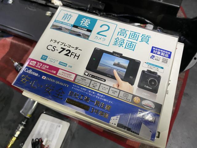 スズキ　ジムニー　ドライブレコーダー取付　