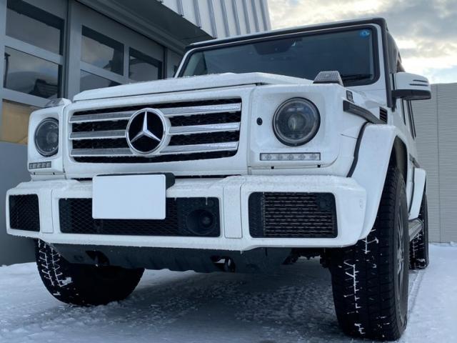 メルセデスベンツ　ゲレンデ　スモーク剥がし　旭川市・神楽・神楽岡・神居・西御料・東光・東神楽町・鷹栖町・美瑛町・東神楽町・他地域も大歓迎！
