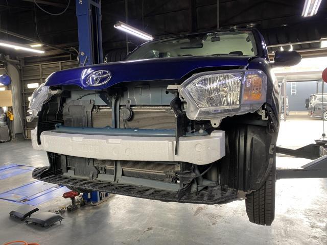 トヨタ　プロボックスバン　バンパー交換　旭川市・神楽・神楽岡・神居・西御料・東光・東神楽町・鷹栖町・美瑛町・東神楽町・他地域も大歓迎！