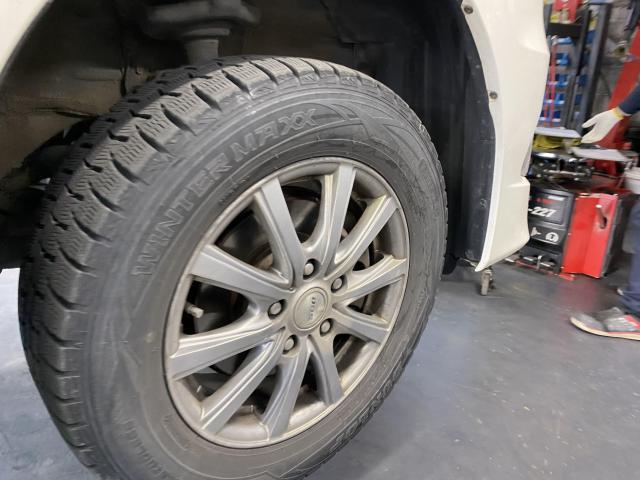 ホンダ　ステップワゴンスパーダ　タイヤ交換　旭川市・神楽・神楽岡・神居・西御料・東光・東神楽町・鷹栖町・美瑛町・東神楽町・他地域も大歓迎！
