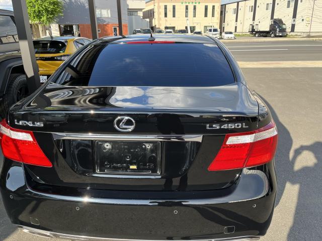 レクサスLS  スモーク施工（リヤのみ）

旭川市・神楽・神楽岡・神居・西御料・東光・東神楽町・鷹栖町・美瑛町・東神楽町・他地域も大歓迎！