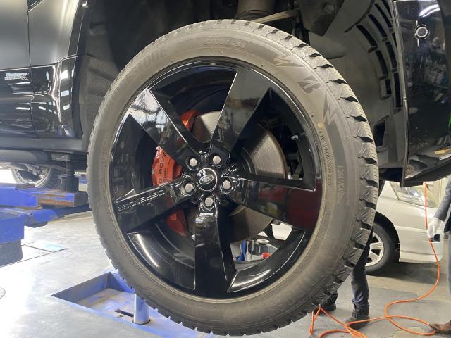 ディフェンダー　タイヤ交換　旭川市・神楽・神楽岡・神居・西御料・東光・東神楽町・鷹栖町・美瑛町・東神楽町・他地域も大歓迎！