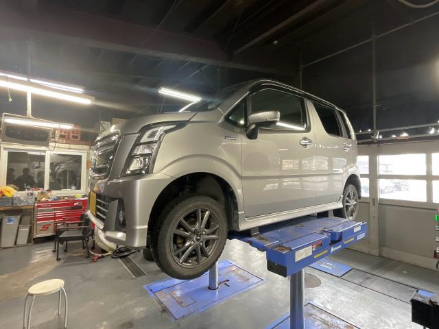 ワゴンＲスティングレー　タイヤ組換　旭川市・神楽・神楽岡・神居・西御料・東光・東神楽町・鷹栖町・美瑛町・東神楽町・他地域も大歓迎！