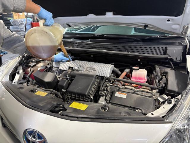 トヨタ　プリウスα　オイル交換　旭川市・神楽・神楽岡・神居・西御料・東光・東神楽町・鷹栖町・美瑛町・東神楽町・他地域も大歓迎！