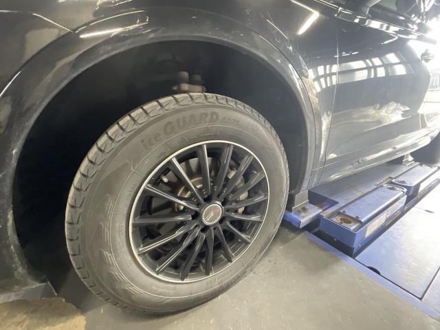 アウディ　Ｑ５　タイヤ交換
旭川市・神楽・神楽岡・神居・西御料・東光・東神楽町・鷹栖町・美瑛町・東神楽町・他地域も大歓迎！ 
