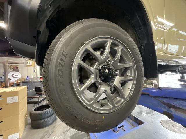 スズキ　ハスラー　タイヤ交換
旭川市・神楽・神楽岡・神居・西御料・東光・東神楽町・鷹栖町・美瑛町・東神楽町・他地域も大歓迎！ 