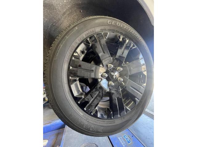 三菱　デリカＤ：５　タイヤ交換
旭川市・神楽・神楽岡・神居・西御料・東光・東神楽町・鷹栖町・美瑛町・東神楽町・他地域も大歓迎！ 