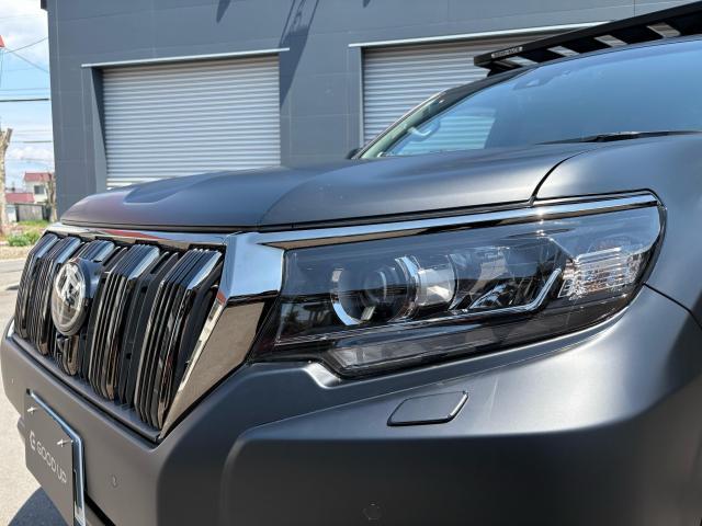 トヨタ　ランドクルーザープラド　PPFラッピング（マット）
旭川市・神楽・神楽岡・神居・西御料・東光・東神楽町・鷹栖町・美瑛町・東神楽町・他地域も大歓迎！ 