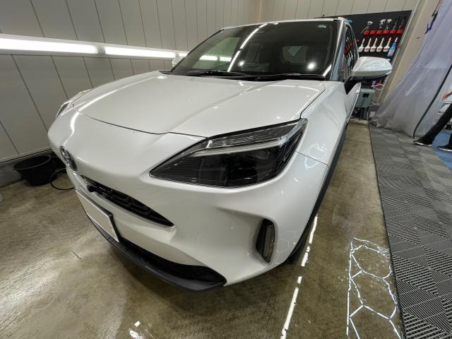 トヨタ　ヤリスクロス　洗車
旭川市・神楽・神楽岡・神居・西御料・東光・東神楽町・鷹栖町・美瑛町・東神楽町・他地域も大歓迎！