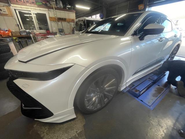 トヨタ　クラウンクロスオーバー　車検
旭川市・神楽・神楽岡・神居・西御料・東光・東神楽町・鷹栖町・美瑛町・東神楽町・他地域も大歓迎！