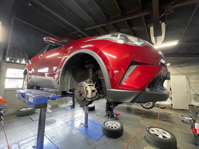 トヨタ　Ｃ－ＨＲ　タイヤ交換
旭川市・神楽・神楽岡・神居・西御料・東光・東神楽町・鷹栖町・美瑛町・東神楽町・他地域も大歓迎！