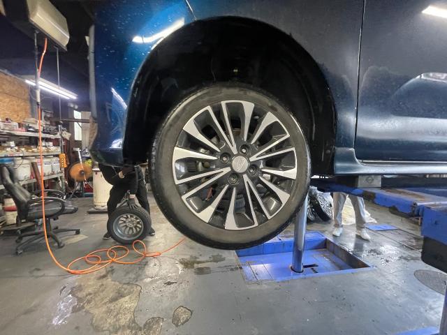 ダイハツ　タント　タイヤ交換
旭川市・神楽・神楽岡・神居・西御料・東光・東神楽町・鷹栖町・美瑛町・東神楽町・他地域も大歓迎！ 