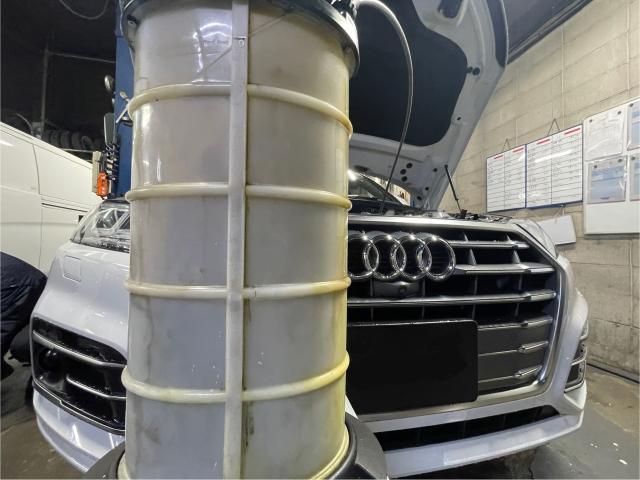 アウディ　Ｑ５　オイル交換
旭川市・神楽・神楽岡・神居・西御料・東光・東神楽町・鷹栖町・美瑛町・東神楽町・他地域も大歓迎！