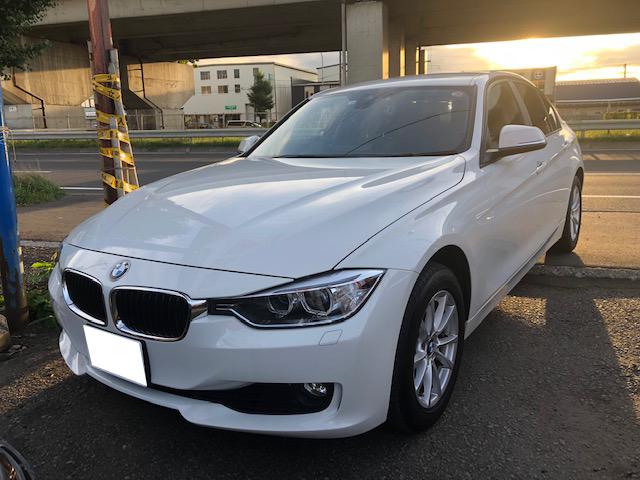 作業報告No.0680　F30 BMW320i Xdriveに前後ドライブレコーダー+レーダー取り付けの巻