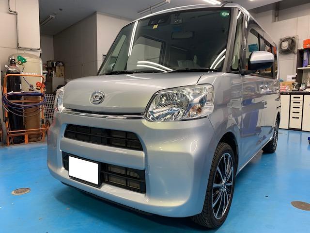 作業報告No.0864　タントにバックカメラ取付の巻