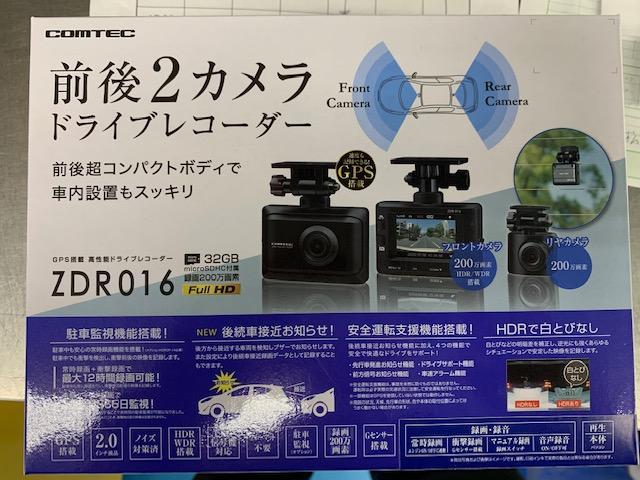 作業報告No.0897　プレマシーにドラレコ前後取付の巻
