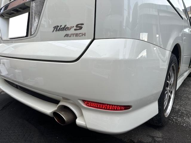 作業報告No.2883　プレサージュにLEDリフレクター取付の巻