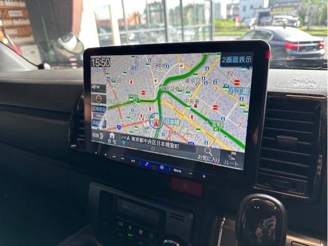 作業報告No.2890　ハイエースの純正ナビをアルパインBIGXに入れ替えの巻