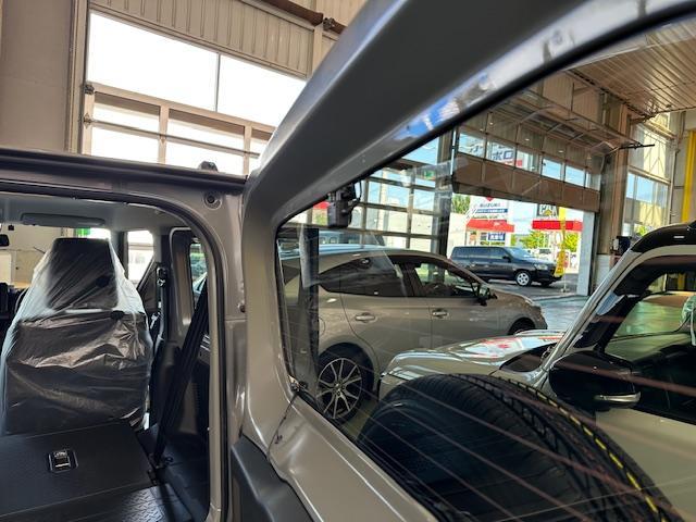 作業報告No.2891　ジムニーにナビ・バックカメラ・ドラレコ前後取付の巻