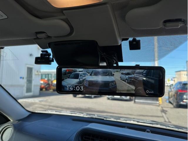 作業報告No.2897　プロボックスにミラー型ドラレコ前後取付の巻