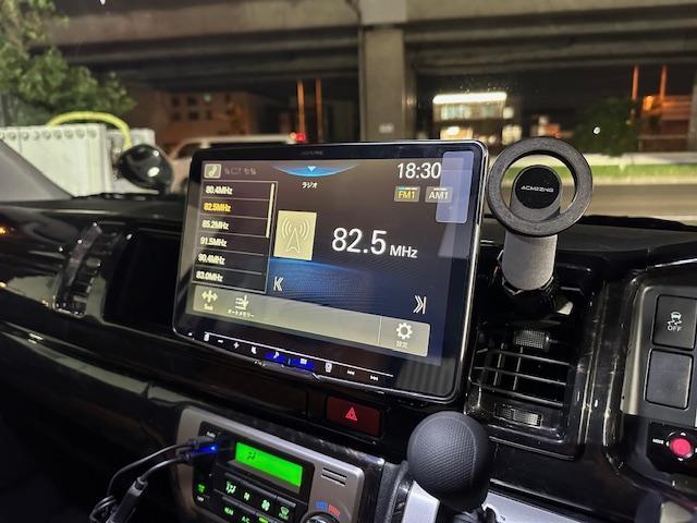 作業報告No.2902　ハイエースにナビ・フリップダウン・ミラー型ドラレコ前後取付の巻