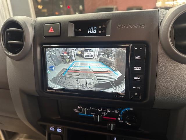 作業報告No.2923　ランドクルーザー７０にナビ・ドラレコ前後取付の巻