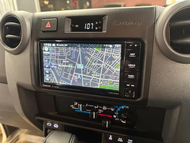 作業報告No.2923　ランドクルーザー７０にナビ・ドラレコ前後取付の巻