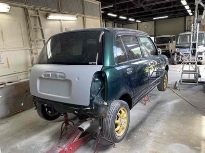 自社板金工場の修理対応