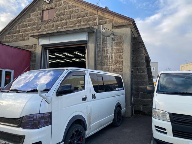 【ハイエース　コートテクト　フロントガラス交換】　札幌市東区、リブート
ガラス交換
