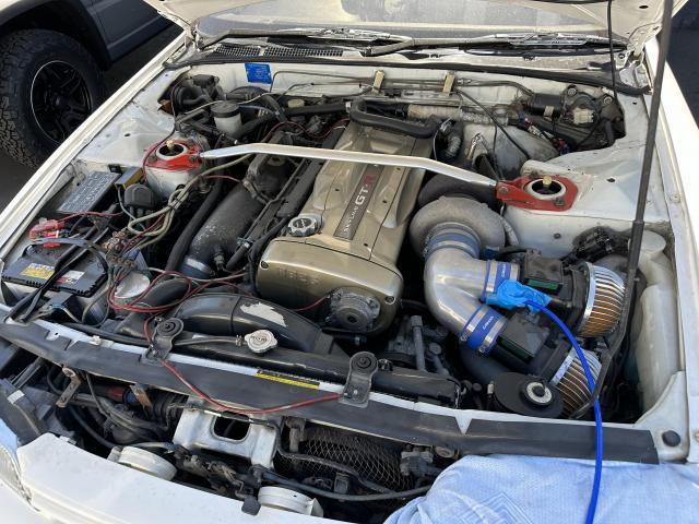 スカイライン　水素ガスエンジンカーボンクリーニング