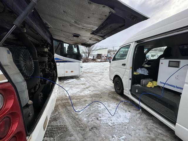 セレガ　水素ガスエンジンカーボンクリーニング施工