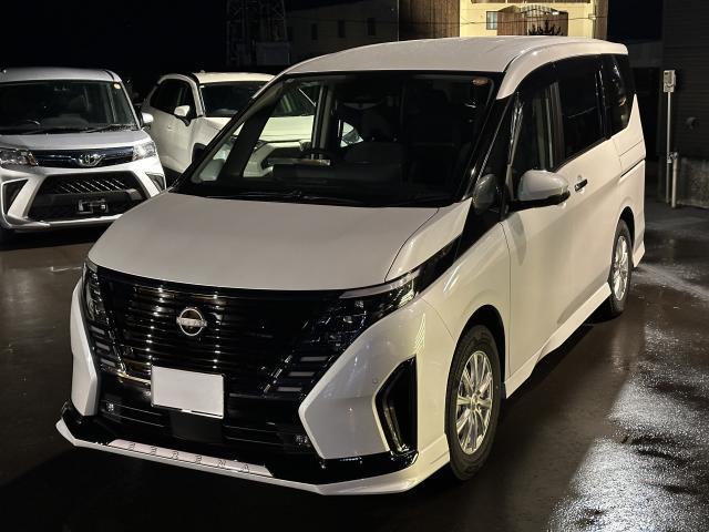 新車セレナ　鏡面研磨　コーティング　苫小牧グローライズ