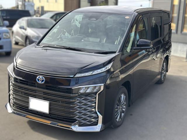 新車　ヴォクシー　ボディ鏡面研磨　コーティング　苫小牧グローライズ