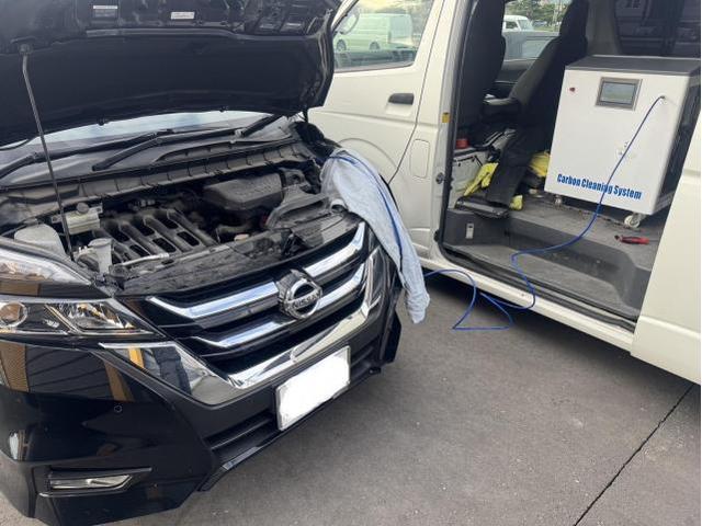 スズキ　スイフトスポーツ　水素ガスエンジンカーボンクリーニング