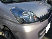 スチームコートをしているところ。瞬時にクリアになっていきます。