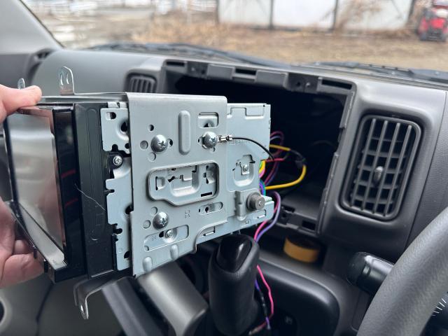 スズキ　エブリイバン　DA17V　カーナビ・ETC・ドラレコ取付