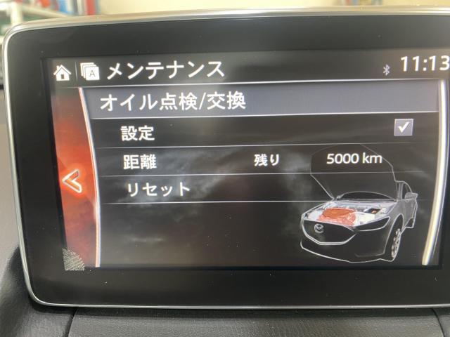 マツダ　CX-3　エンジンオイル交換