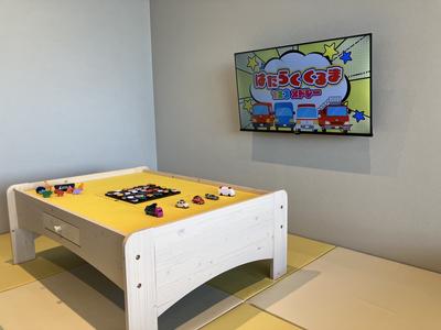 キッズコーナー完備！