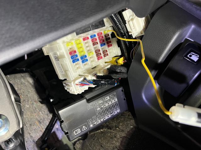 ホンダ フィット ドライブレコーダー取付 持込み 北海道 旭川市