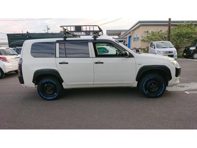 まるでプロボックスがSUVに進化!? リフトアップで生まれ変わる！
トヨタ　プロボックスバン　リフトアップキット取付　函館市　北斗市　七飯町