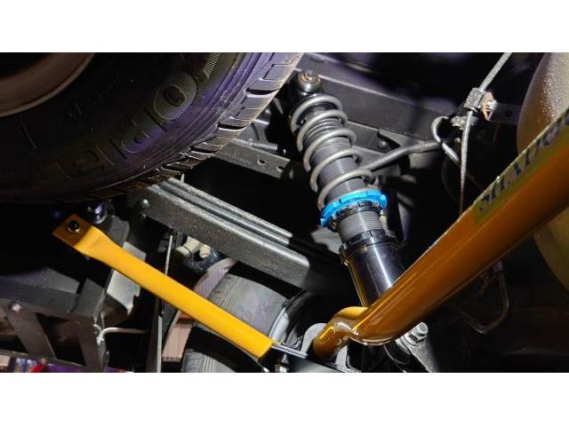 旅の安心を取り戻す！キャンピングカーの足回り整備！
トヨタ　カムロードCREAキャンピングカー　サスペンション・足回りパーツ取替　函館市　北斗市　七飯町