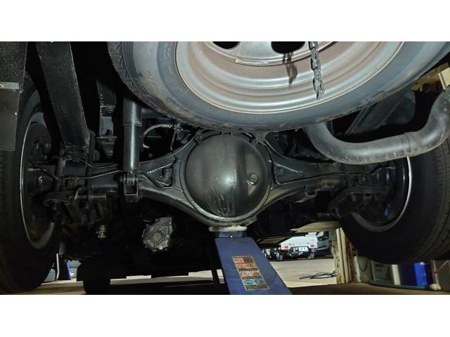 旅の安心を取り戻す！キャンピングカーの足回り整備！
トヨタ　カムロードCREAキャンピングカー　サスペンション・足回りパーツ取替　函館市　北斗市　七飯町