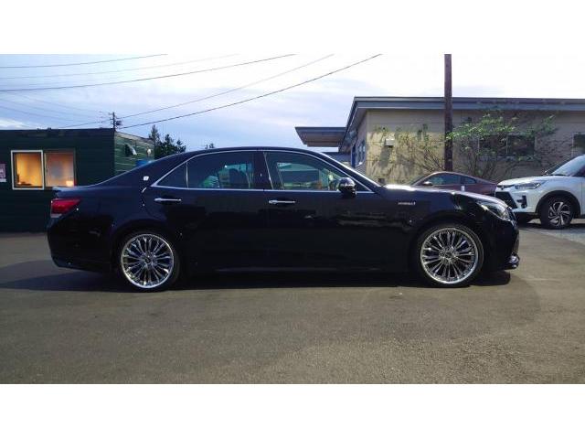 高級セダンをより美しく！ダウンサス取付で上質なローダウンスタイルへ！
トヨタ　クラウンアスリート　ダウンサス取付　函館市　北斗市　七飯町