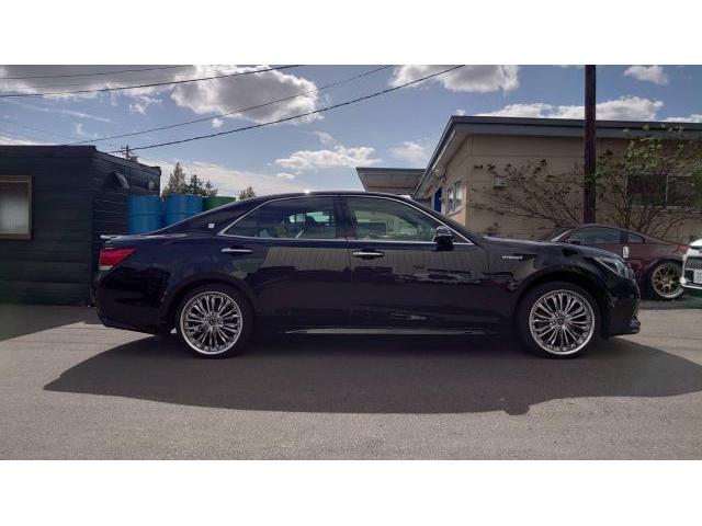 高級セダンをより美しく！ダウンサス取付で上質なローダウンスタイルへ！
トヨタ　クラウンアスリート　ダウンサス取付　函館市　北斗市　七飯町