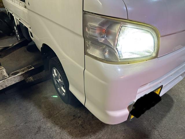 スモールランプ・ポジションランプ・イルミネーション点灯しない　ダイハツ　ハイゼットトラック　TE-S210P　平成19年式　ライト・ウィンカー類修理・整備