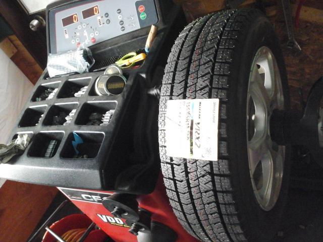 グーネットピット電話予約　直送タイヤ組み換え　155/65Ｒ13　４本