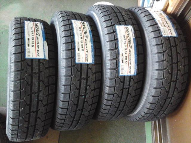 ご購入タイヤ組み換え　185/65Ｒ15　4本