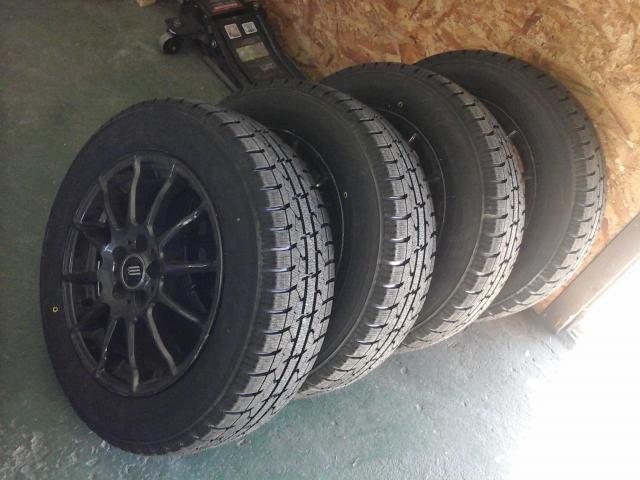 ご購入タイヤ組み換え　185/65Ｒ15　4本