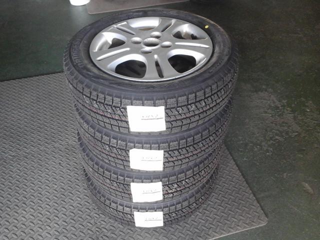 グーネットピット オンライン予約の直送タイヤ組み換え 155/65R14 ４本