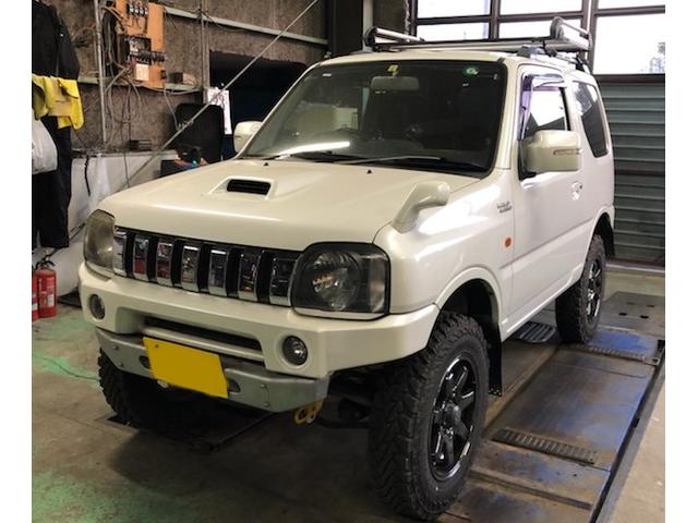 ジムニー　車検整備　ターボチャージャー交換　札幌市南区より